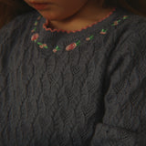 Konges Sløjd A/S KNITTED BLOUSES & VESTS ashley blue