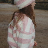 Konges Sløjd A/S KNITTED PANTS rosy stripe