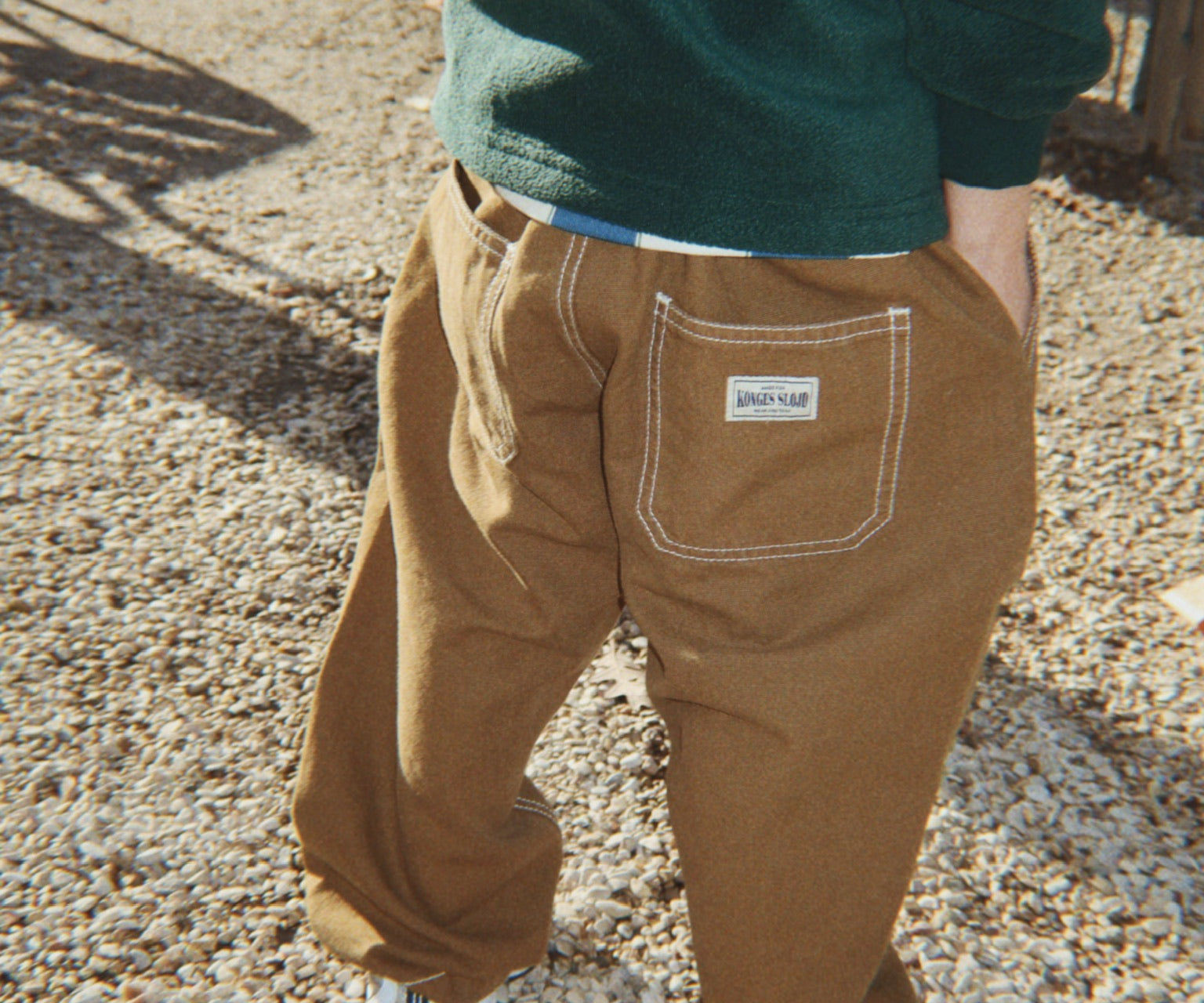 Konges Sløjd A/S WOVEN PANTS ermine
