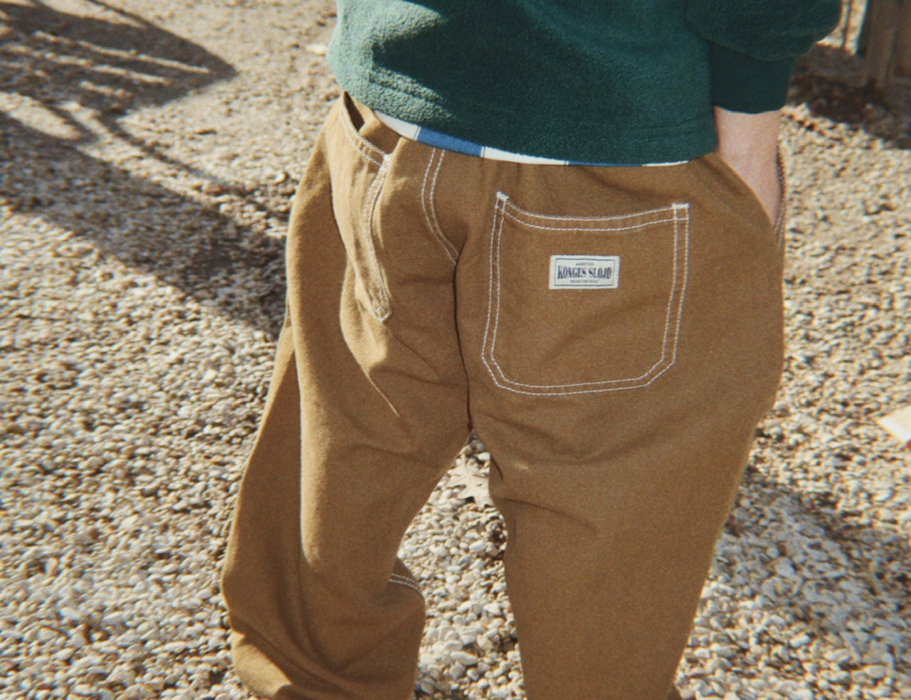 Konges Sløjd A/S WOVEN PANTS ermine
