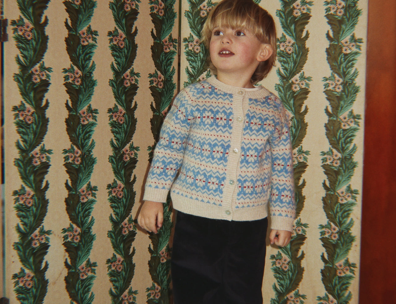 Konges Sløjd A/S WOVEN PANTS baritone blue