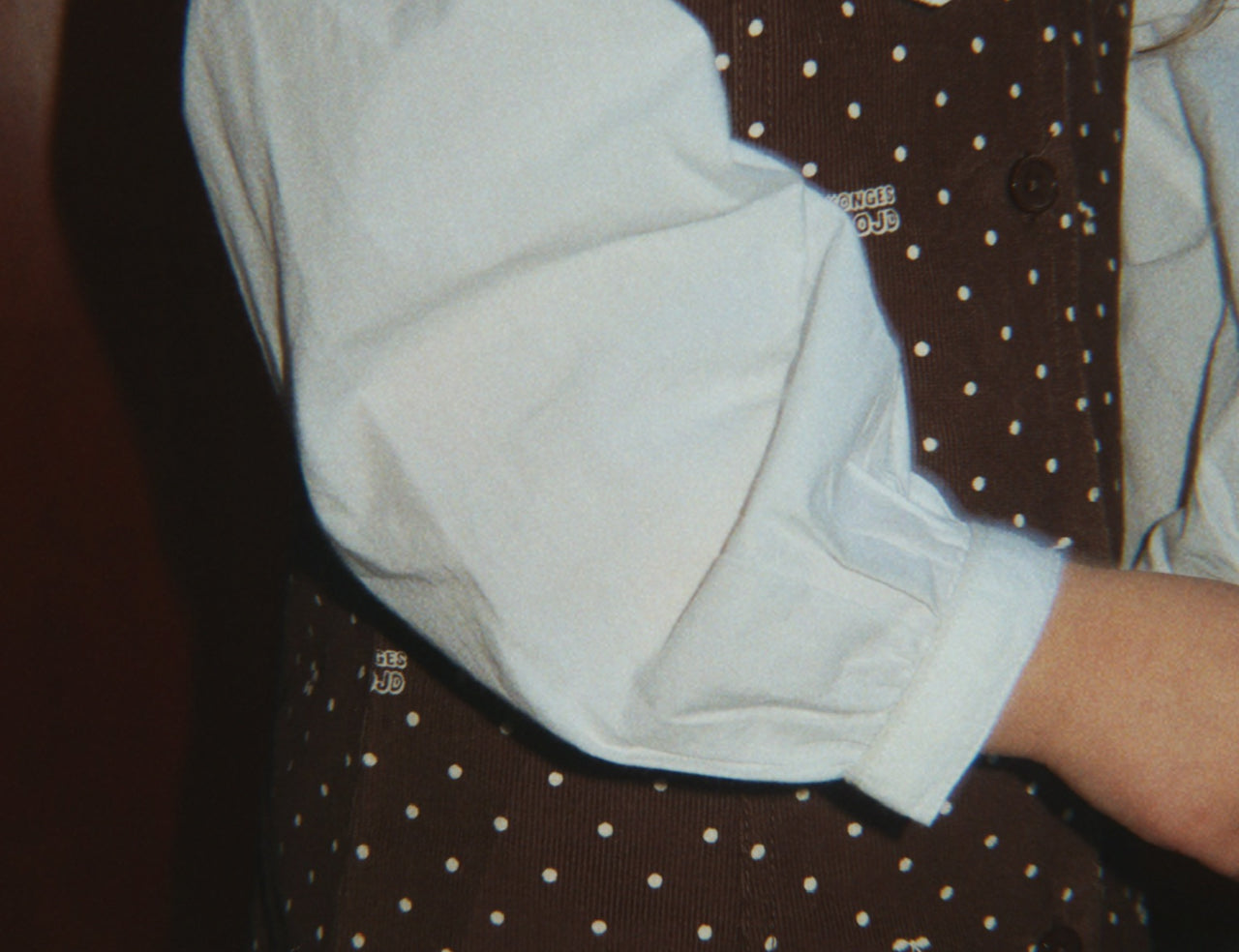 Konges Sløjd A/S WOVEN DRESSES cherry dot chocolate