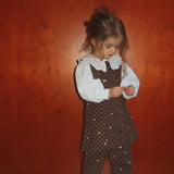 Konges Sløjd A/S WOVEN DRESSES cherry dot chocolate