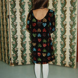 Konges Sløjd A/S JERSEY DRESSES amour sequin