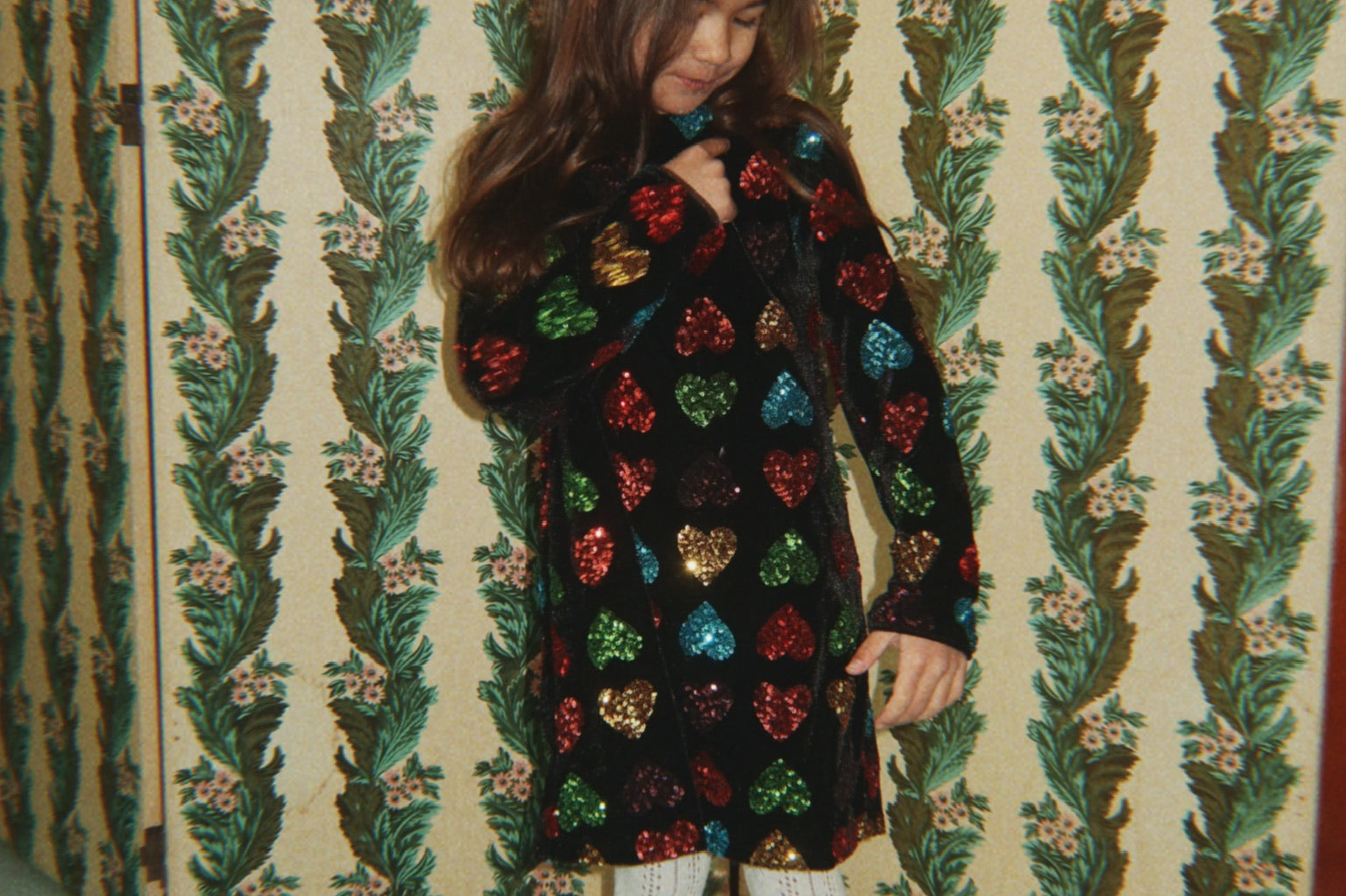Konges Sløjd A/S JERSEY DRESSES amour sequin