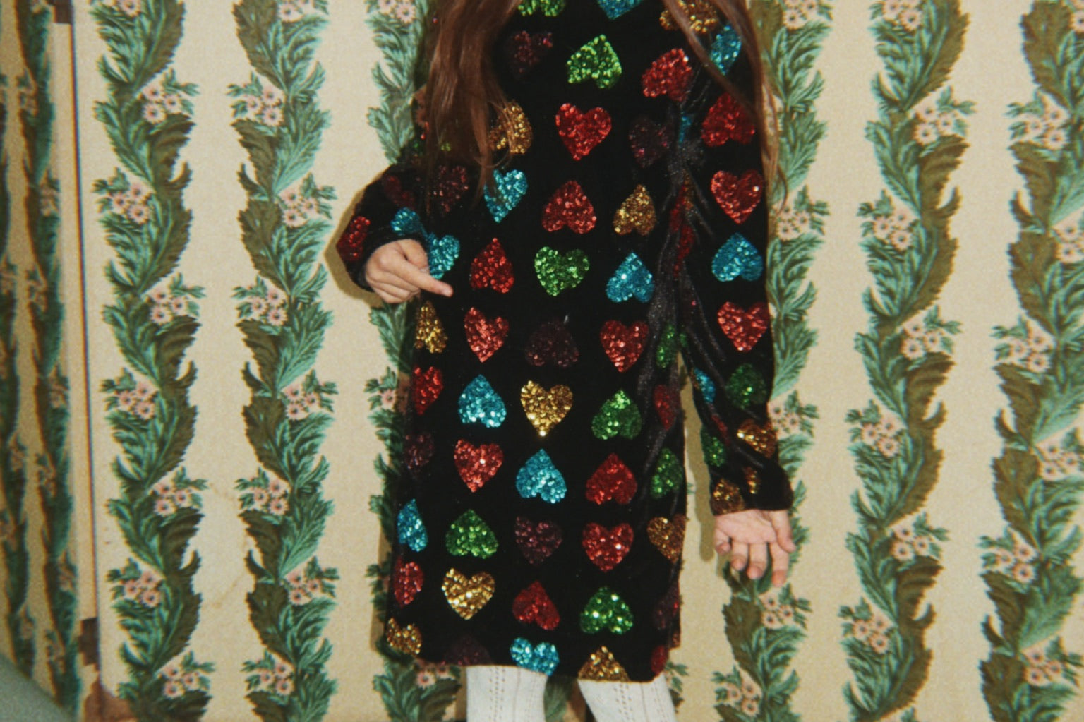 Konges Sløjd A/S JERSEY DRESSES amour sequin