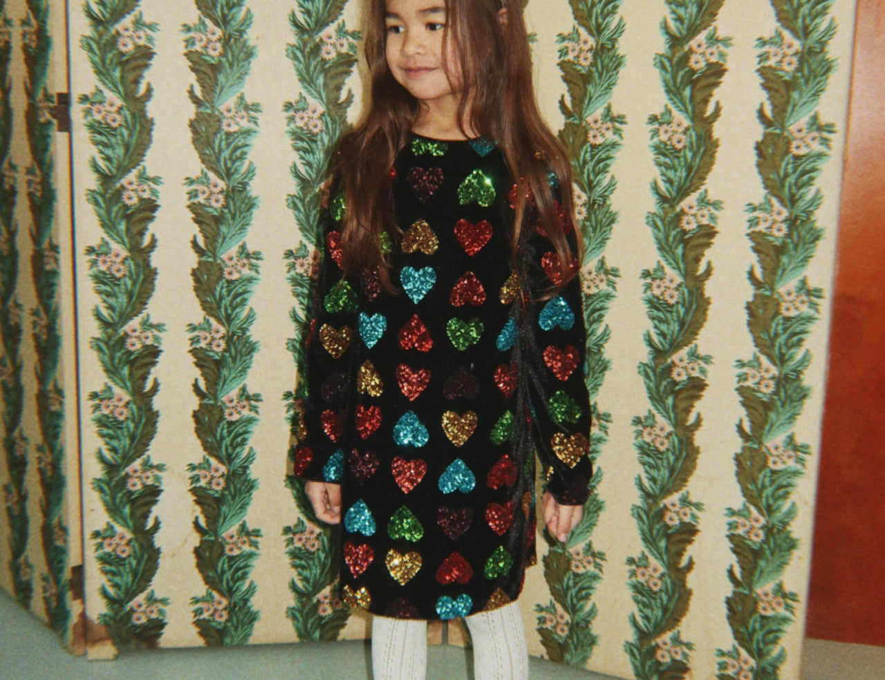 Konges Sløjd A/S JERSEY DRESSES amour sequin