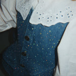 Konges Sløjd A/S WOVEN DRESSES denim sparkle