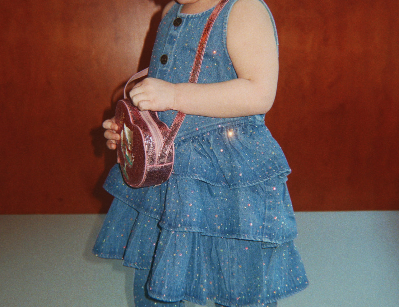 Konges Sløjd A/S WOVEN DRESSES denim sparkle