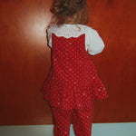 Konges Sløjd A/S WOVEN PANTS cherry dot derby