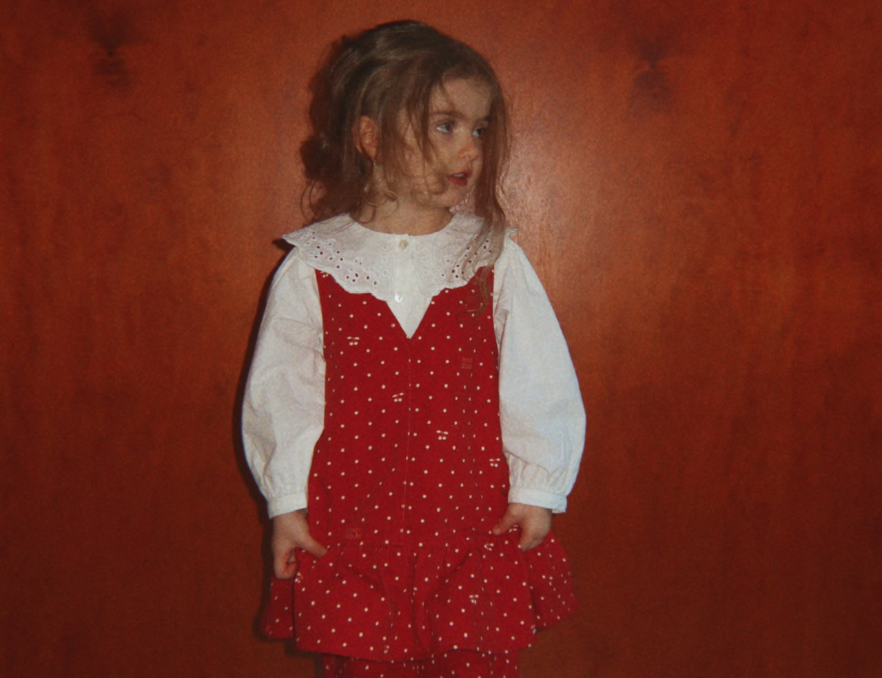 Konges Sløjd A/S WOVEN DRESSES cherry dot derby