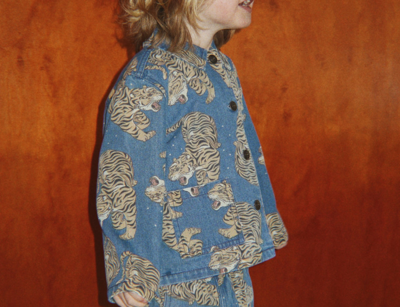 Konges Sløjd A/S WOVEN PANTS panthera