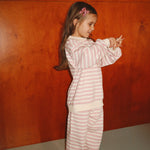 Konges Sløjd A/S JERSEY PANTS lolly stripe
