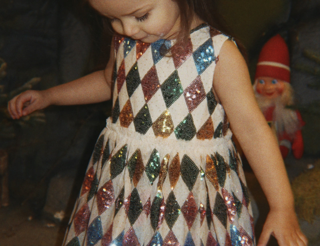Konges Sløjd A/S WOVEN DRESSES harlekin sequin