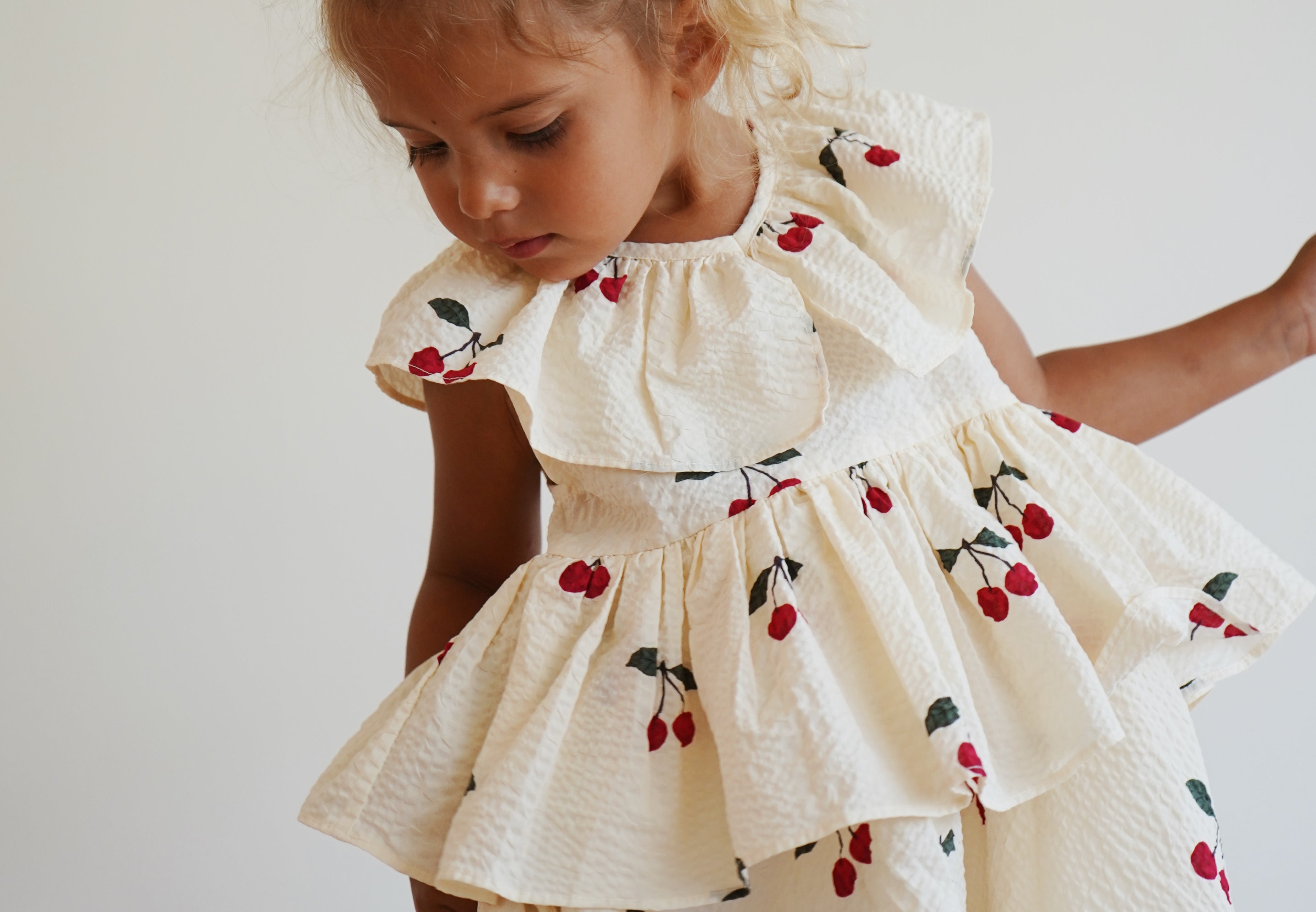 Konges Sløjd A/S WOVEN DRESSES mon grand cherry