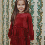 Konges Sløjd A/S JERSEY DRESSES red dahlia