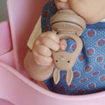 Konges Sløjd A/S FEEDING PACIFIER bark/shell