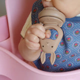 Konges Sløjd A/S FEEDING PACIFIER bark/shell