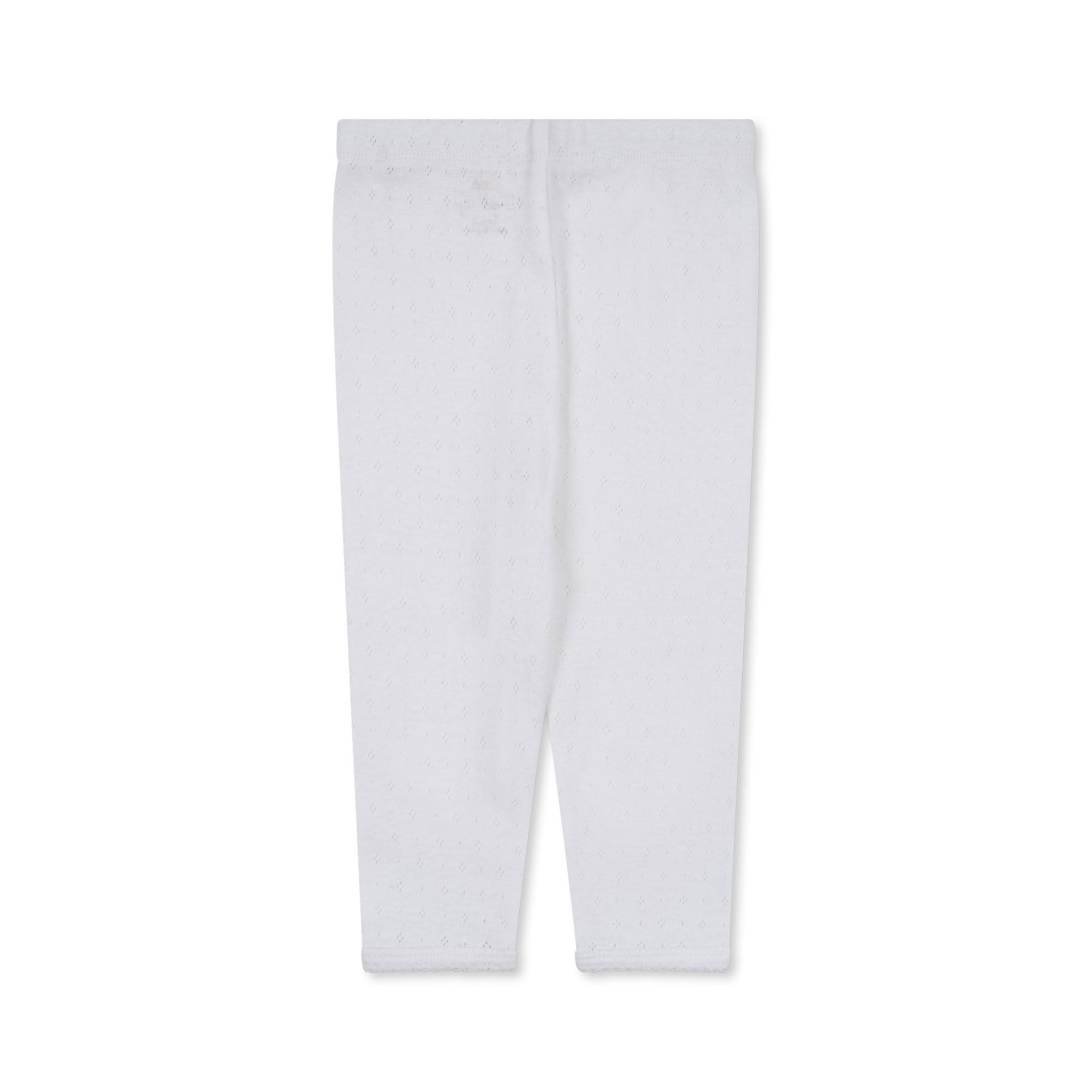 Konges Sløjd A/S Minnie Newborn Pants Pants - Jersey OPTIC WHITE