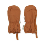 Konges Sløjd A/S NOHR BABY SNOW MITTENS Mittens LEATHER BROWN