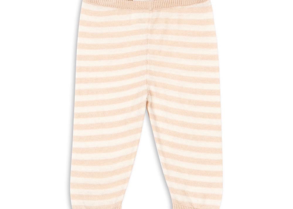 Konges Sløjd A/S KNITTED PANTS cameo rose