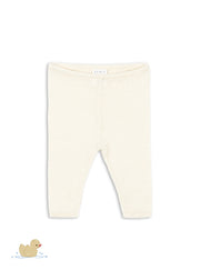 Konges Sløjd A/S KNITTED PANTS antique white