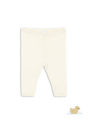 Konges Sløjd A/S KNITTED PANTS antique white