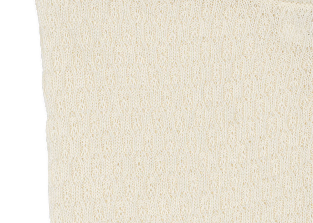 Konges Sløjd A/S KNITTED PANTS antique white