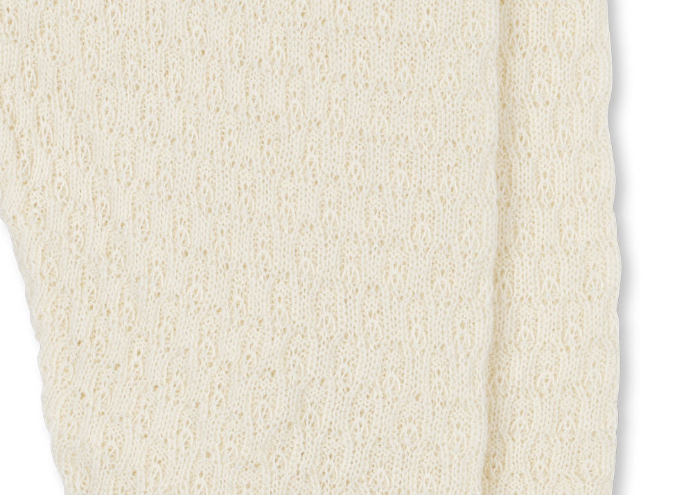 Konges Sløjd A/S KNITTED PANTS antique white