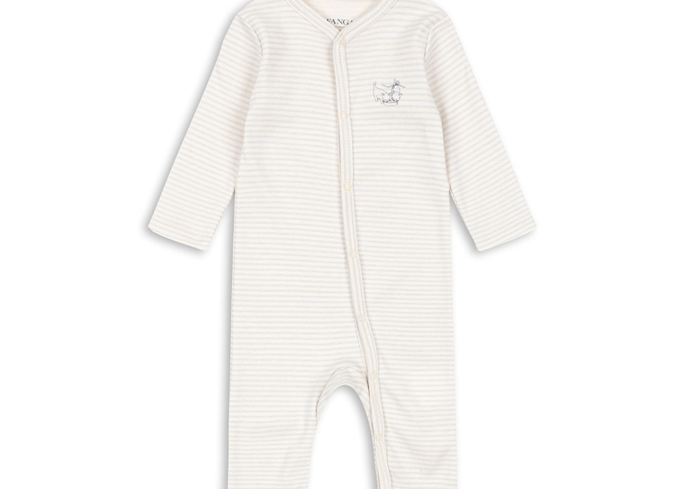 Konges Sløjd A/S ONESIES tea stripe gray dawn