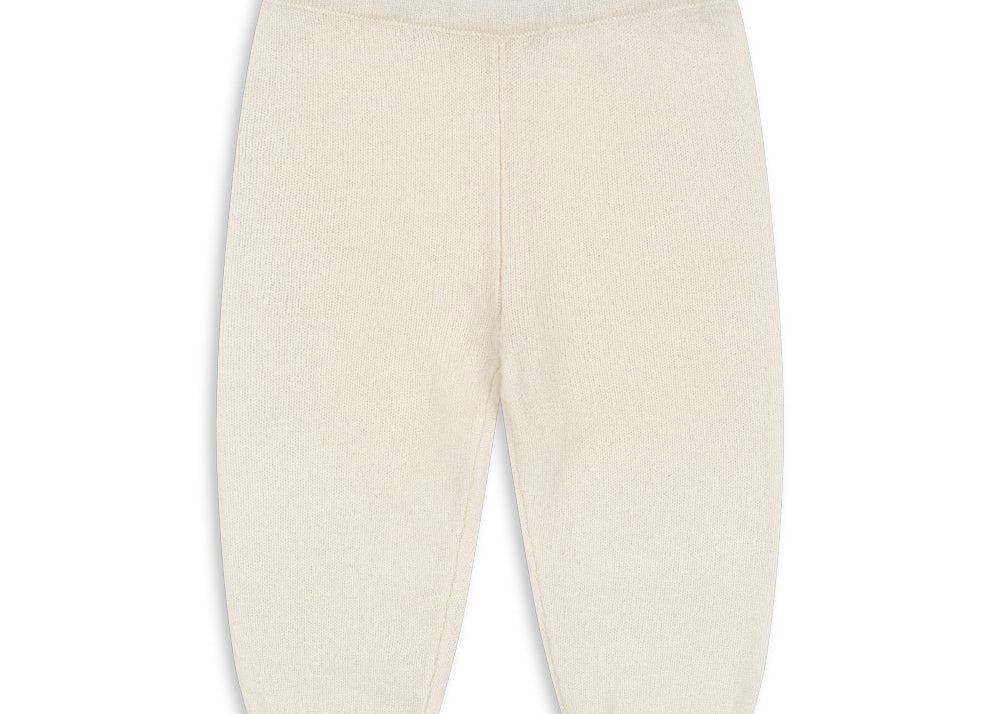 Konges Sløjd A/S KNITTED PANTS antique white
