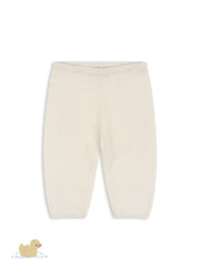 Konges Sløjd A/S KNITTED PANTS antique white