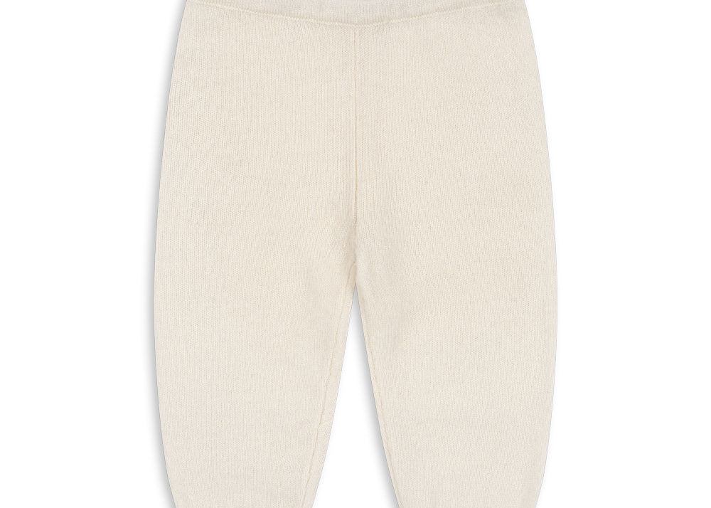 Konges Sløjd A/S KNITTED PANTS antique white