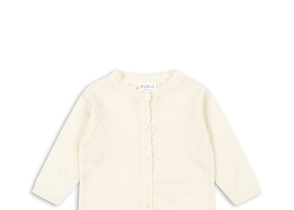 Konges Sløjd A/S KNITTED CARDIGANS antique white
