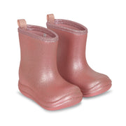 Konges Sløjd A/S RUBBER BOOTS glitter rose