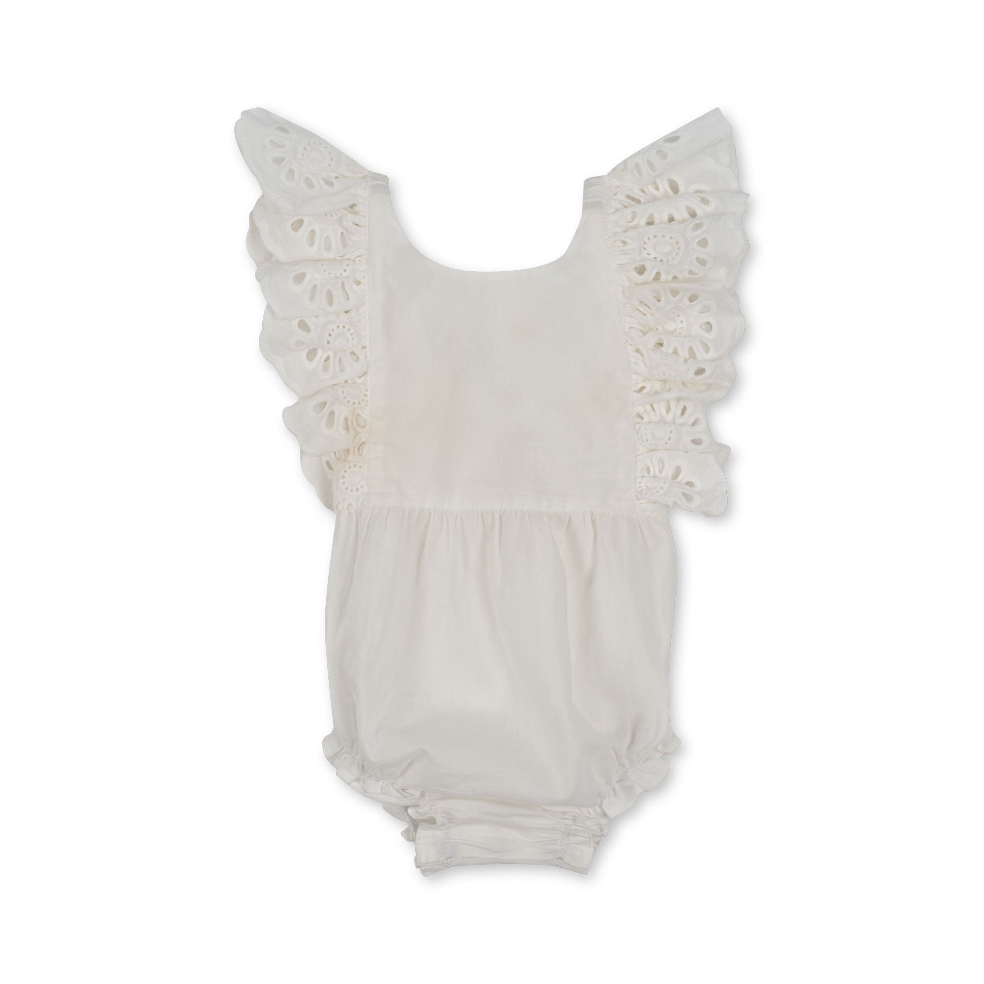 Konges Sløjd A/S WOVEN ROMPERS & JUMPSUITS OPTIC WHITE