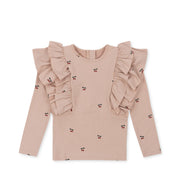 Konges Sløjd A/S UV SWIMBLOUSES cherry blush