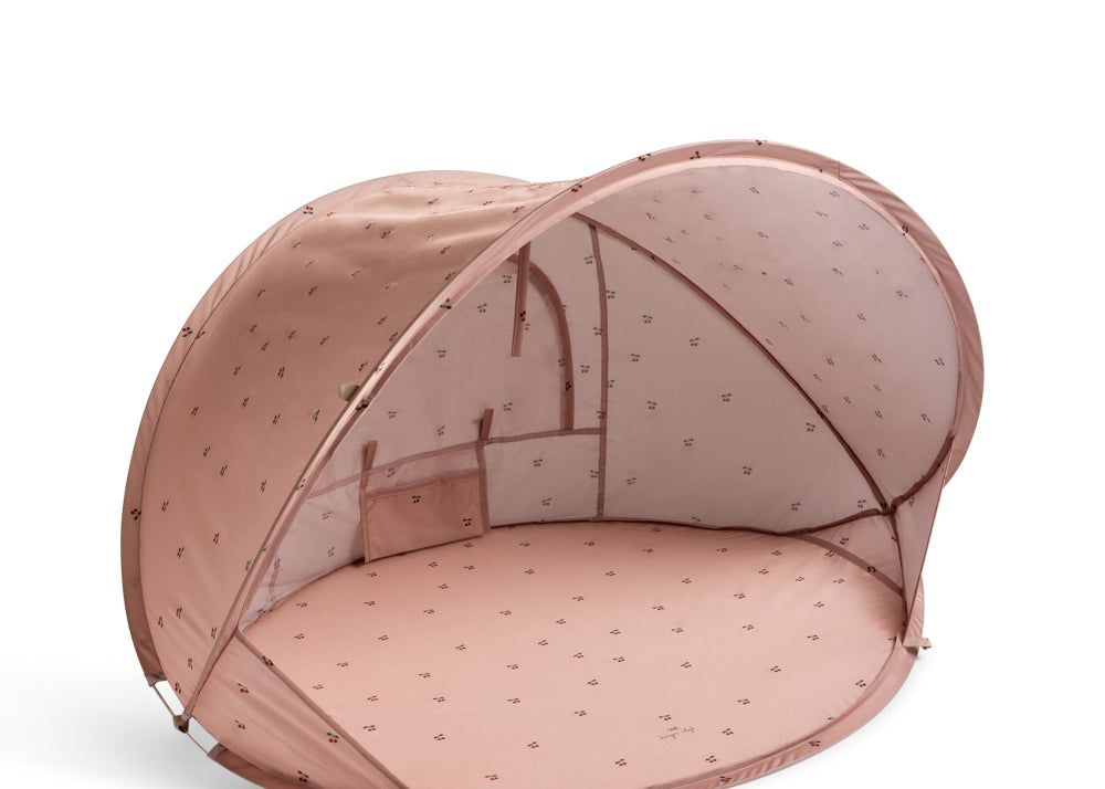 pop up zelt zusammenlegen aldi MINI BEACH TENT POP UP UV50+