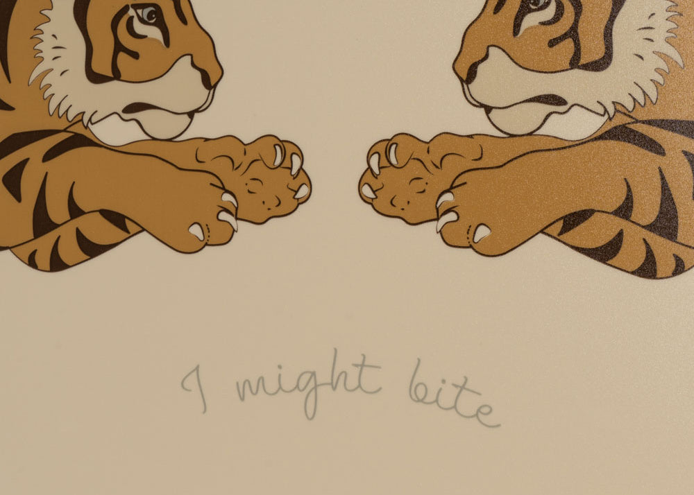 Konges Sløjd A/S TRAVEL SUITCASE tiger