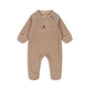 Konges Sløjd A/S PADDED ONESIES smoke gray