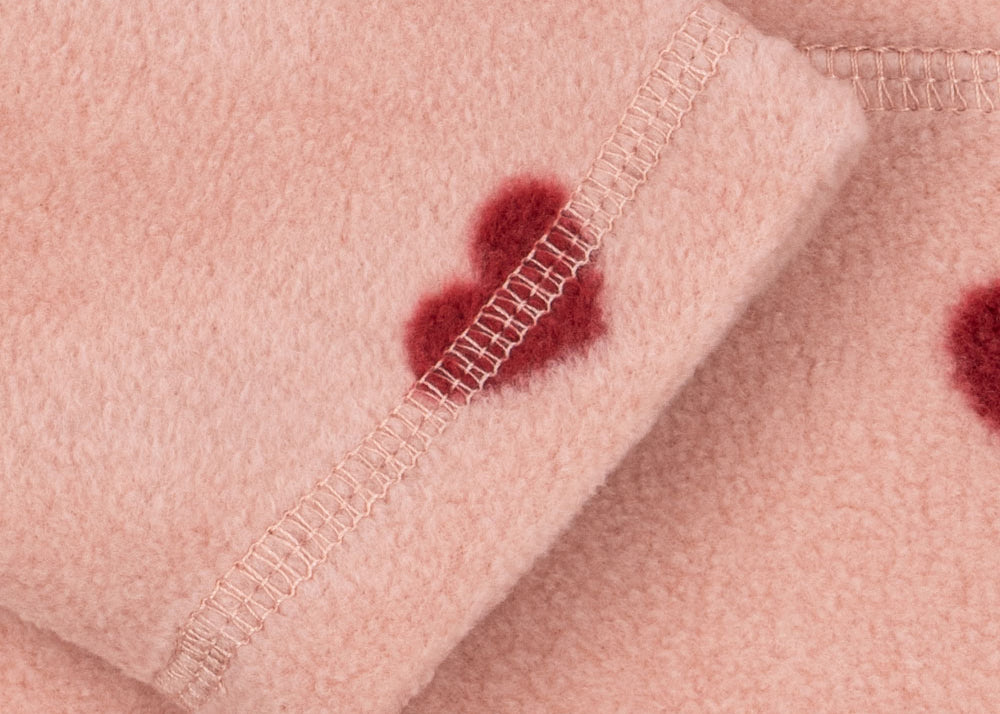 Konges Sløjd A/S TEDDY & FLEECE coeur mellow