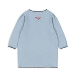 Konges Sløjd A/S KNITTED DRESSES blue fog