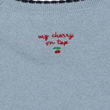 Konges Sløjd A/S KNITTED DRESSES blue fog