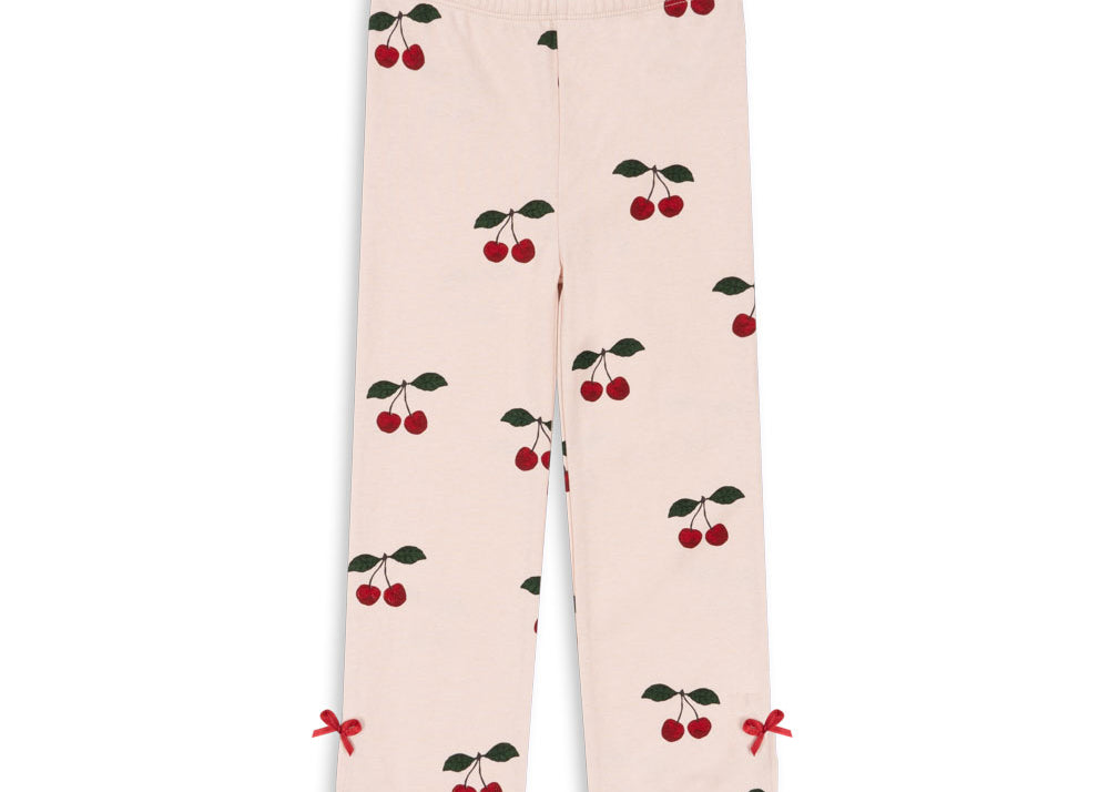 Konges Sløjd A/S JERSEY PANTS ma grande cerise peony