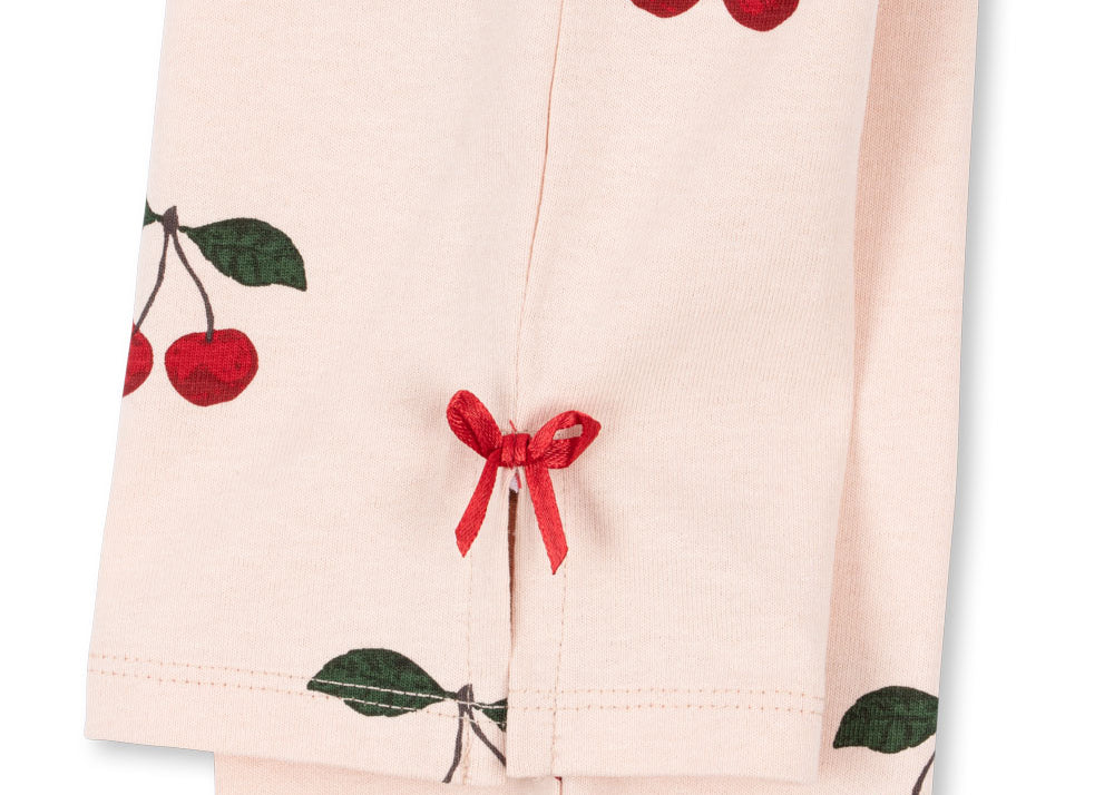 Konges Sløjd A/S JERSEY PANTS ma grande cerise peony