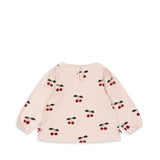Konges Sløjd A/S JERSEY BLOUSES ma grande cerise peony
