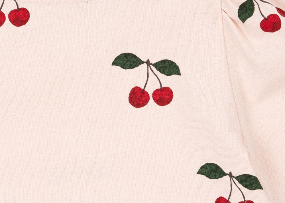 Konges Sløjd A/S JERSEY BLOUSES ma grande cerise peony