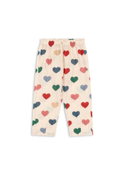 Konges Sløjd A/S WOVEN PANTS bon coeur colore frappe