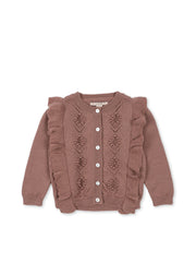 Konges Sløjd A/S KNITTED CARDIGANS burlwood