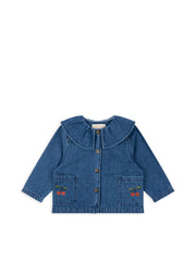 Konges Sløjd A/S WOVEN SHIRTS denim blue cherry